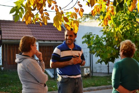 Mincarelli dialogó con vecinos de Villa Dolores
