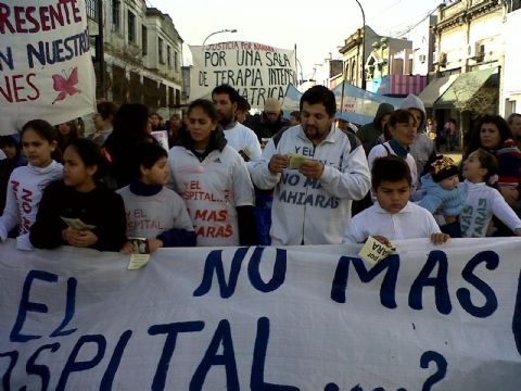 Familiares de Nahiara se movilizaron en reclamo de Justicia
