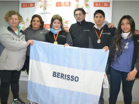El ajedrez berissense alcanzó un excelente rendimiento en la jornada final de los Juegos BA