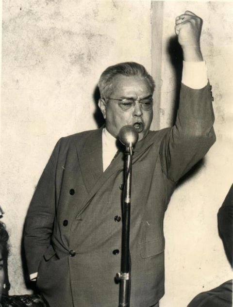 Homenaje a Ricardo Balbín a  34 años de su muerte