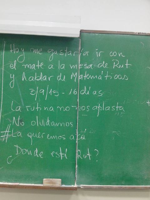 Por la aparición de Rut Ávila Zambrana