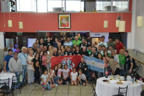 El equipo de Lituania del Rally Dakar 2015 pasó por Berisso‏