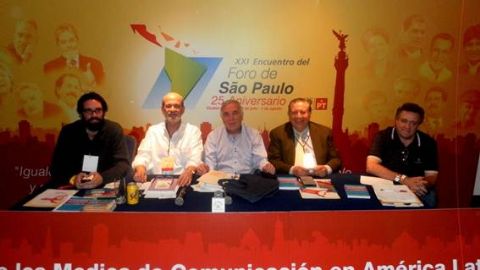 Respaldo del Foro de San Pablo a la fórmula presidencial Scioli-Zannini