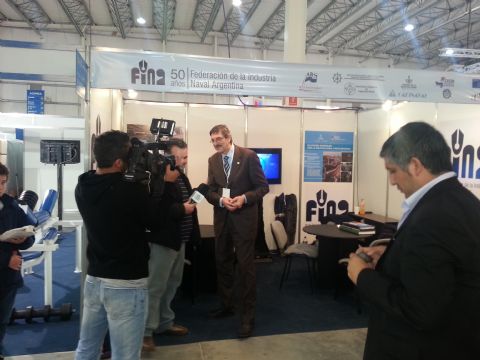 Astillero Río Santiago presente en muestra de la Federación de la Industria Naval argentina en Tecnópolis