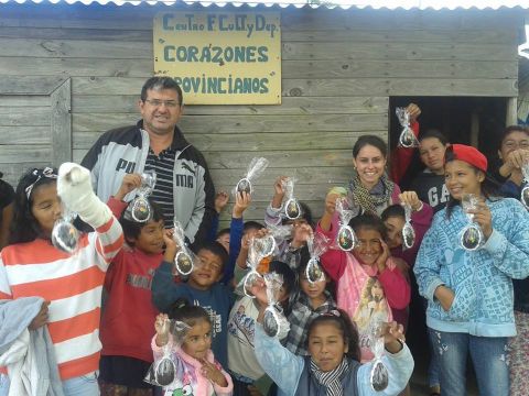 La Juventud Radical y Corazones Provincianos festejaron las Pascuas