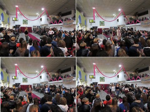 Exitoso desfile a beneficio del grupo Los Pieruchos