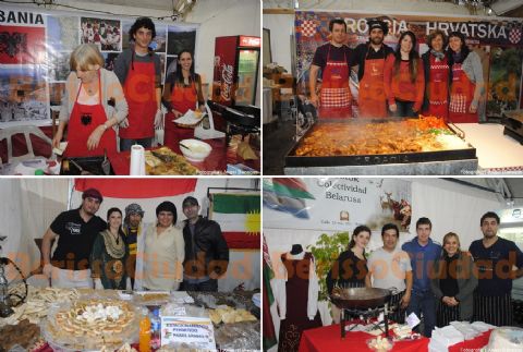 Este domingo continúan los bailes y stands de comida