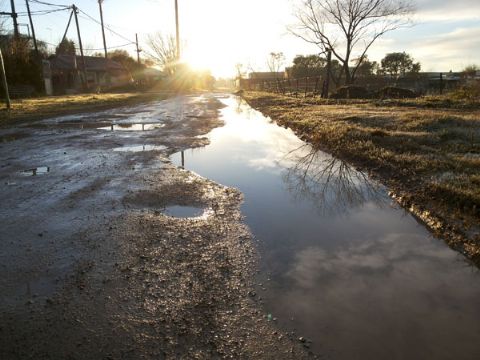 Calles Intransitables en Barrio Obrero