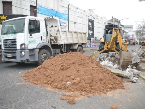 La comuna informó sobre los trabajos de bacheo