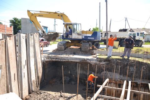 Comenzó la segunda etapa en las obras complementarias de la cuenca del Canal Watzenborn