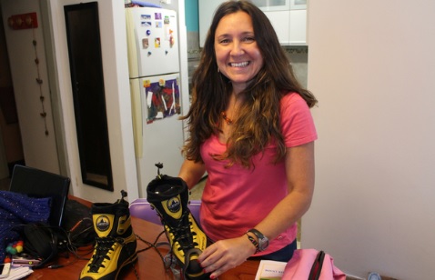 La berissense Carolina Klapko llegó a la cima del Kilimanjaro