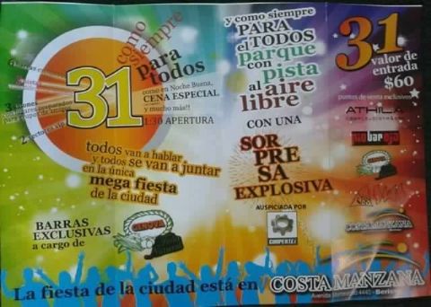 Costa Manzana se dividirá en tres sectores para edades de 16 a 50 años
