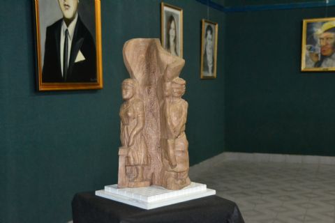 Inauguración del monumento al “Trabajador de la Carne”