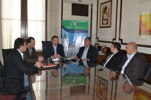 Reunión de concejales de la región