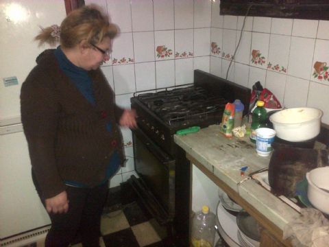 Desesperado pedido de ayuda de una vecina