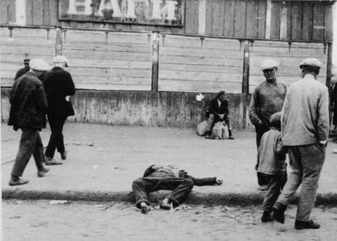 Muestra sobre el Holodomor