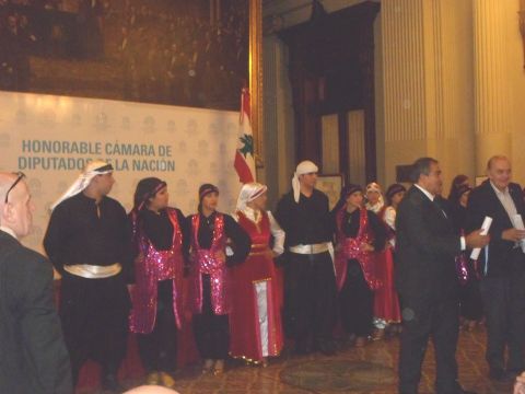 El Hogar Árabe Argentino de Berisso en el Congreso de la Nación
