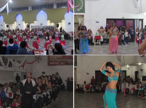 Ante un auditorio colmado, se realizó el festival de danzas árabes