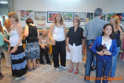 Se inauguró la muestra de pintura decorativa