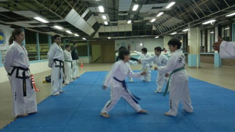 Luis Milla y el destacado lugar de los taekwondistas berissenses