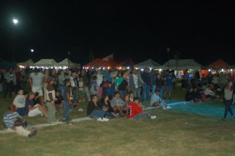 Exitosa feria de las colectividades en el Mirador Costero