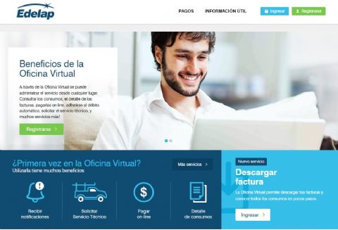 EDELAP desarrolló nueva Oficina Virtual para brindar más servicios a sus clientes