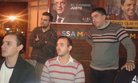 Los jóvenes del Frente Renovador trabajan para Celi intendente