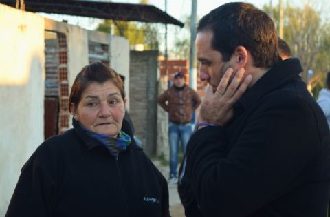 Mincarelli se reunió con vecinos del Barrio Solidaridad