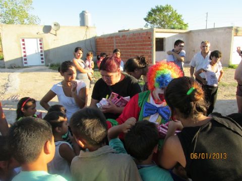 La Juventud del Frente Renovador visitó Villa Paula por el Día de Reyes