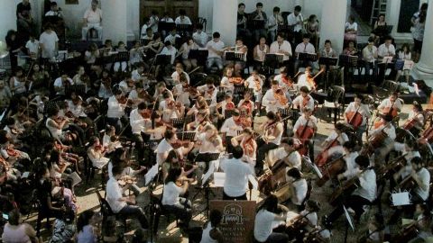 Concierto aniversario de la Orquesta Escuela de Berisso