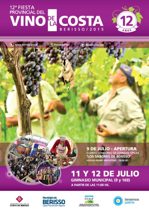 Todo listo para la Fiesta del Vino de la Costa