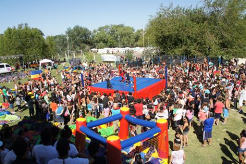 Inolvidable fiesta de Reyes en camping de Berisso
