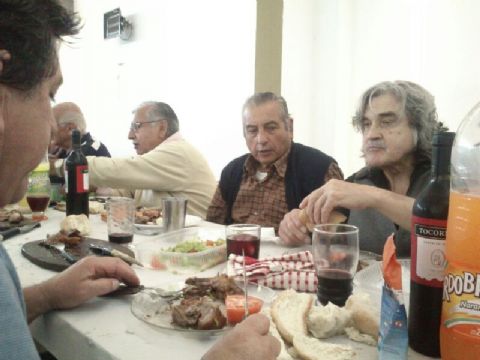 Se realizó el tradicional asado de 1 de mayo