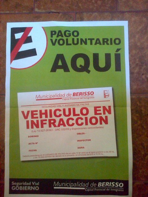 Vacherand: “En principio vamos a trabajar con faltas por mal estacionamiento”