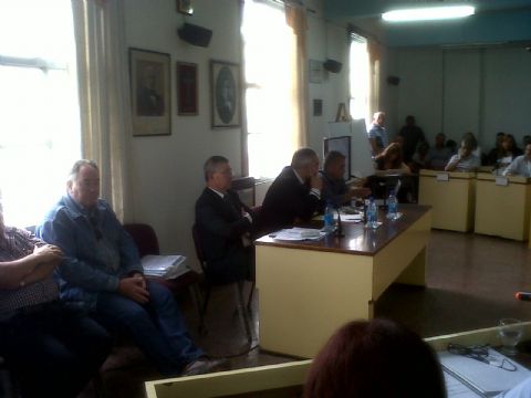 Se desarrolla la sesión especial en el Concejo con el foco en los problemas hidráulicos