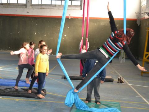 Escuela Municipal de Circo, una propuesta para grandes y chicos