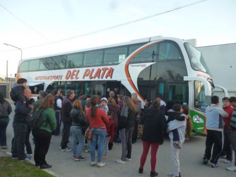 El centro de la tercera edad "Renacimiento", rumbo a Mendoza