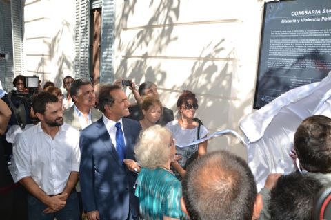Slezack participó de la inauguración de un espacio para la Memoria