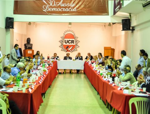 Intendentes electos de la UCR se reunieron con Vidal y Salvador