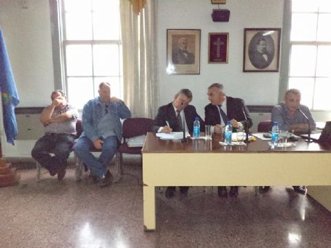 Los funcionarios de Obras Públicas comparecieron ante el Concejo Deliberante