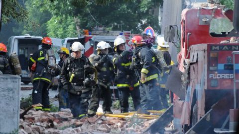 Homenaje a un año del trágico incendio de Barracas