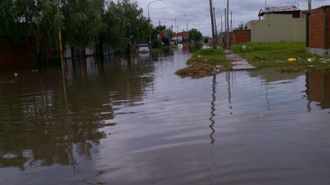 Nuevamente las lluvias dejan a la ciudad bajo agua