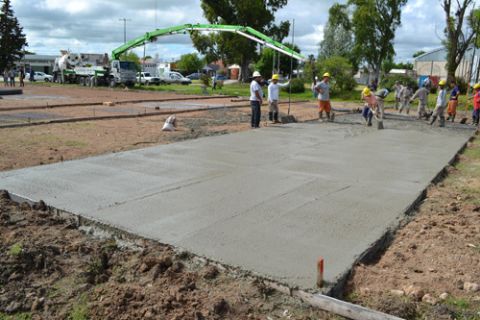 Avanzan las obras de jerarquización de la “Curva de las Naciones”