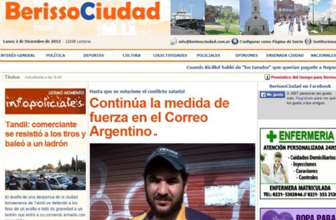 Saludo del intendente Slezack por el aniversario de BerissoCiudad