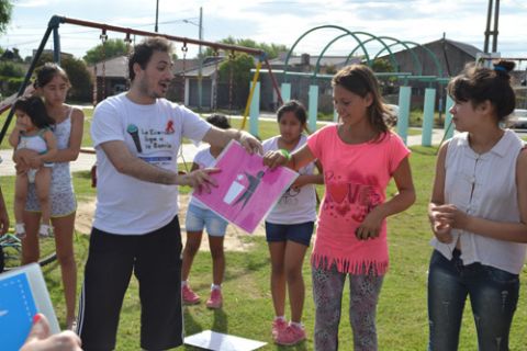 Familias y niños disfrutaron de la Ecoradio