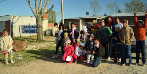 Mincarelli pasó por la Copa de Leche “Milagritos”