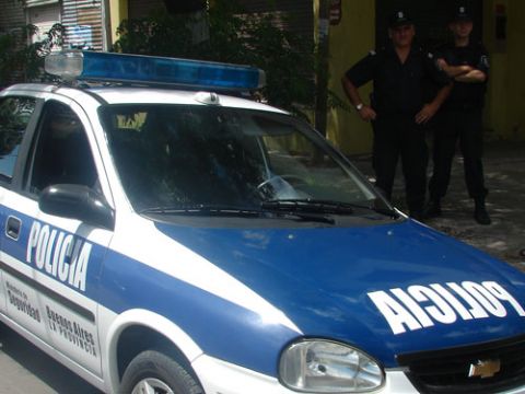 Cuando salió a sacar la basura…