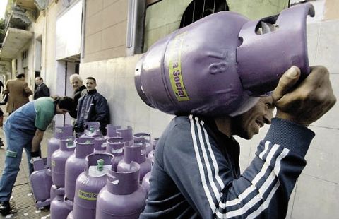 Nueva entrega de garrafas
