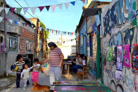 Jornada cultural y de trabajo en el Pasaje Wilde