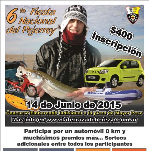 Se viene la “6ª Fiesta Nacional del Pejerrey”